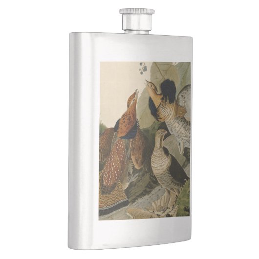 Ruffed Grouse Audubon Game Bird Flacon (Rechts)
