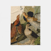 Ruffed Grouse Audubon Game Bird Fleece Deken (Voorkant)