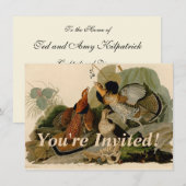 Ruffed Grouse Audubon Game Bird Kaart (Voorkant / Achterkant)