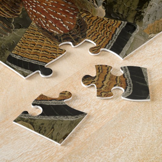 Ruffed Grouse Audubon Game Bird Legpuzzel (Zijkant)