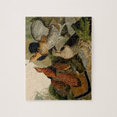 Ruffed Grouse Audubon Game Bird Legpuzzel (Verticaal)