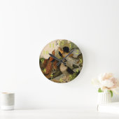 Ruffed Grouse Audubon Game Bird Ronde Klok (Huis)