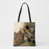 Ruffed Grouse Audubon Game Bird Tote Bag (Voorkant)