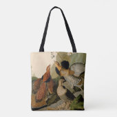 Ruffed Grouse Audubon Game Bird Tote Bag (Achterkant)
