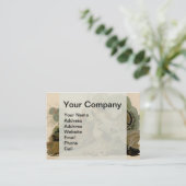 Ruffed Grouse Audubon Game Bird Visitekaartje (Staand voorkant)