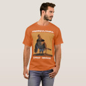 Ruffed Grouse (Pennsylvania) T-shirt (Voorkant volledig)