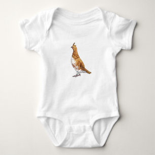 Ruffed Grouse State Bird of Pennsylvania Romper