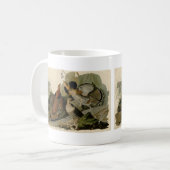 Ruffed Grouse - van de Amerikaanse vogels van Audu Koffiemok (Voorkant links)