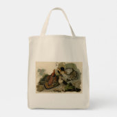 Ruffed Grouse - van de Amerikaanse vogels van Audu Tote Bag (Achterkant)