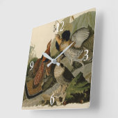 Ruffed Grouse - van de Amerikaanse vogels van Audu Vierkante Klok (Hoek)