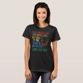 Ruffel mijn vaders niet in de boomstam. t-shirt (Voorkant volledig)