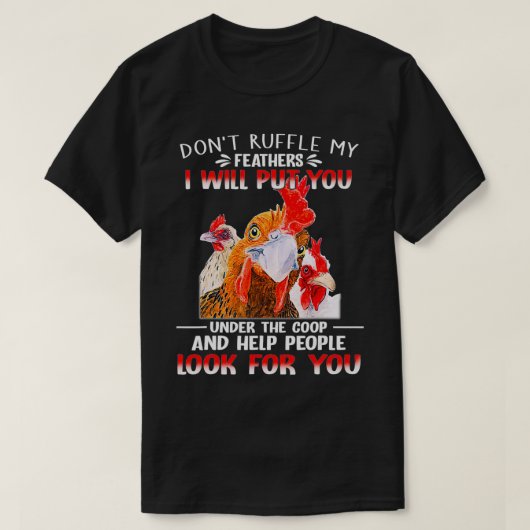 Ruffel m'n vader niet onder de Coop. T-shirt (Design voorkant)