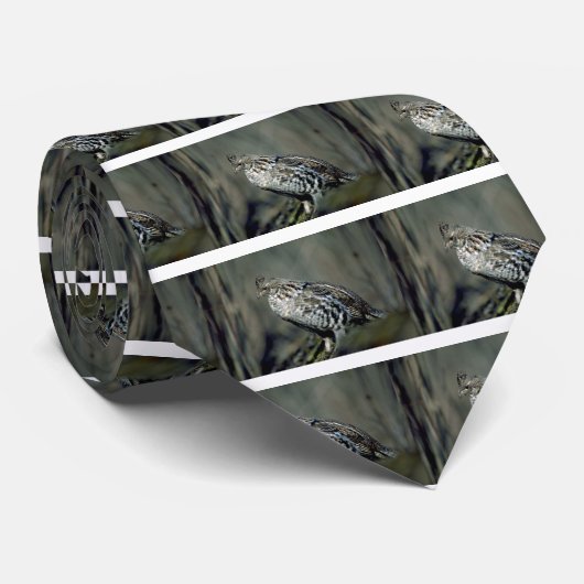 Ruffelbruin Stropdas (Opgerold)