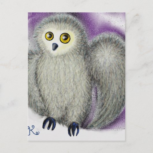Ruffelt de Owl Briefkaart (Voorkant)