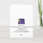 Ruffin het Wenskaart Kaart (Achterkant)