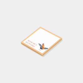 "Ruffle My Feathers" kleurrijke waterverf roster Post-it® Notes