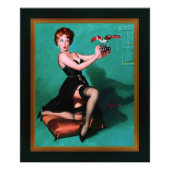 Ruffled Feathers door Gil Elvgren Foto Afdruk (Voorkant)