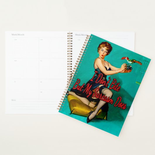 Ruffled Feathers uit 1950 van Gil Elvgren Planner (Display)