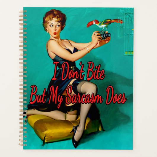 Ruffled Feathers uit 1950 van Gil Elvgren Planner (Voorkant)