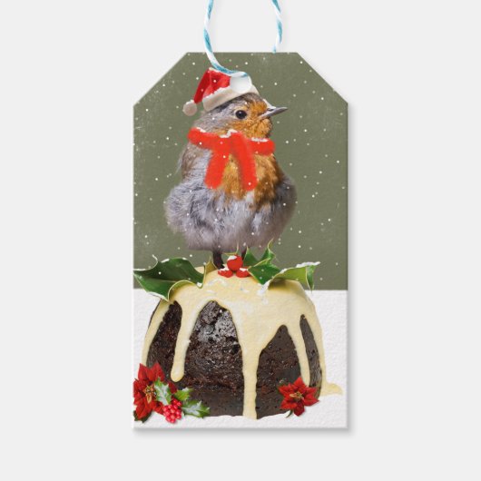 Ruffled Robin Gift Labels Cadeaulabel (Voorkant)