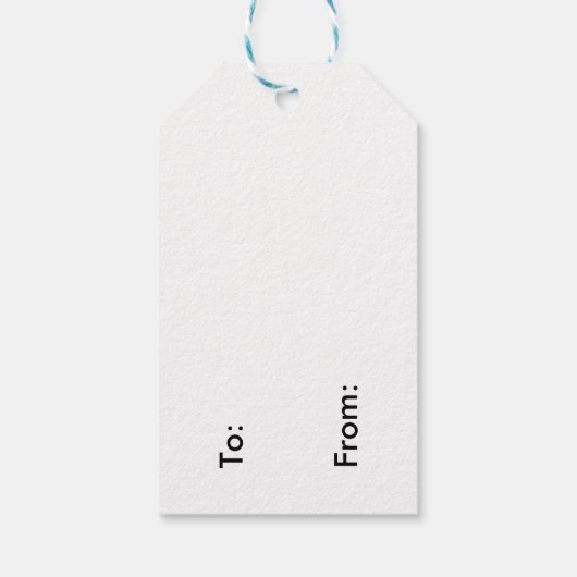 Ruffled Robin Gift Labels Cadeaulabel (Achterkant)