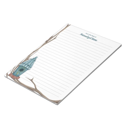 Ruffled Roof Reverie Lined Notitieblok (Schuin)