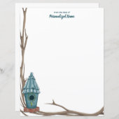 Ruffled Roof Reverie Unlined Paper Sheet (Voorkant / Achterkant)