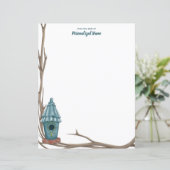 Ruffled Roof Reverie Unlined Paper Sheet (Staand voorkant)