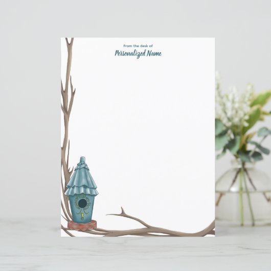 Ruffled Roof Reverie Unlined Paper Sheet (Staand voorkant)