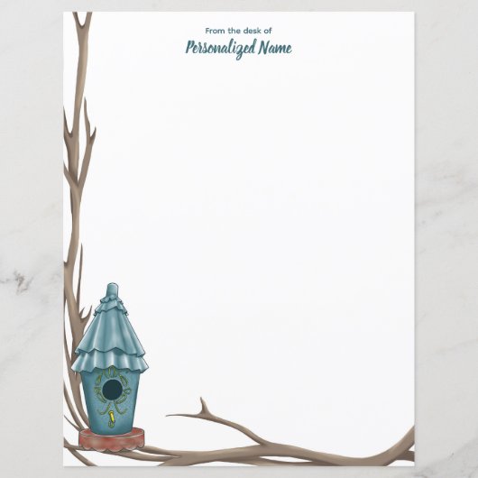 Ruffled Roof Reverie Unlined Paper Sheet (Voorkant)