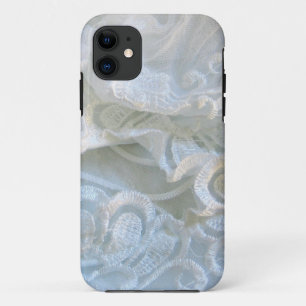 Ruffled White Lace iPhone 11 Hoesje