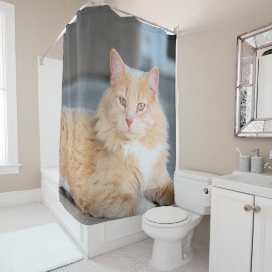 Ruffles Douchegordijn (In situ)