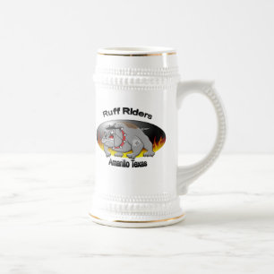 Ruffriders van Amarillo Stein Bierpul