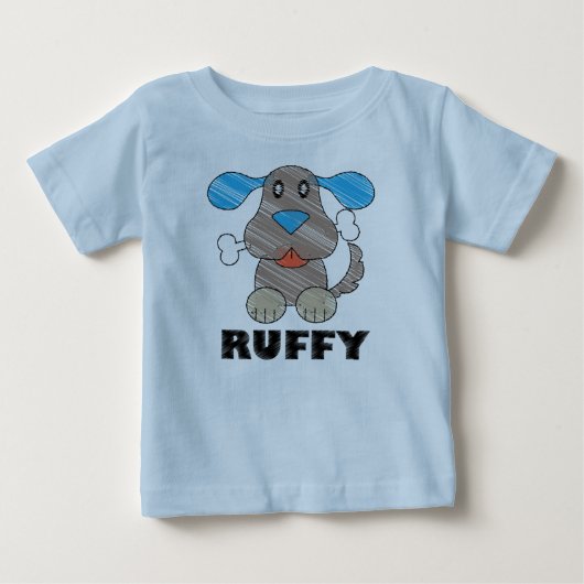 Ruffy - Baby fijne jersey T-shirt (Voorkant)