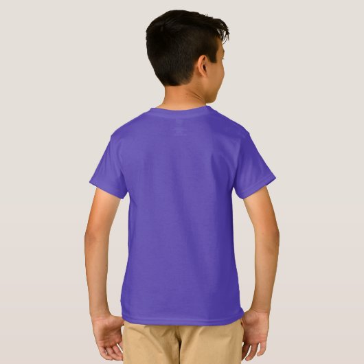 Ruffy - Basis T-shirt voor kinderen (Achterkant volledig)