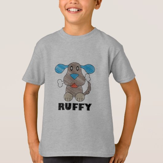 Ruffy - Kids' Basic T-Shirt (Voorkant)