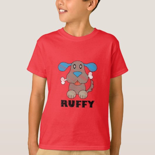Ruffy - Kids' Basic T-Shirt (Voorkant)