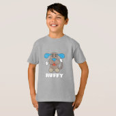Ruffy - Kinderen Basic T-Shirt (Voorkant volledig)