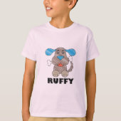 Ruffy - Kinderen Basic T-Shirt (Voorkant)