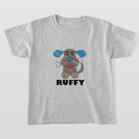 Ruffy - Kinderen Basic T-Shirt (Laagn)