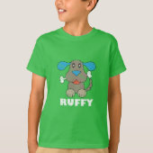 Ruffy - Kinderen Basic T-Shirt (Voorkant)