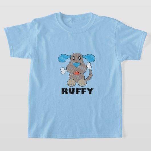Ruffy - Kinderen Basic T-Shirt (Laagn)