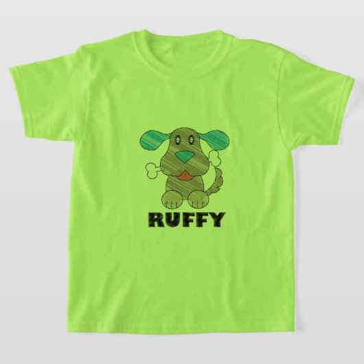 Ruffy - Kinderen Basic T-Shirt (Laagn)