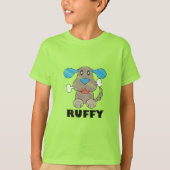 Ruffy - Kinderen Basic T-Shirt (Voorkant)