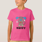 Ruffy - Kinderen Basic T-Shirt (Voorkant)
