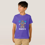 Ruffy - Kinderen Basic T-Shirt (Voorkant volledig)