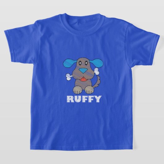 Ruffy - Kinderen Basic T-Shirt (Laagn)