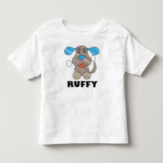 Ruffy - Toddler Fine Jersey T-Shirt  (Voorkant)