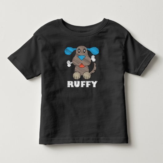 Ruffy - Toddler Fine Jersey T-Shirt (Voorkant)