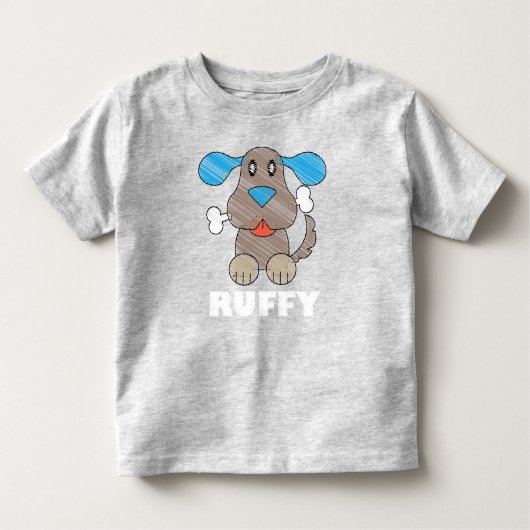 Ruffy - Toddler Fine Jersey T-Shirt (Voorkant)